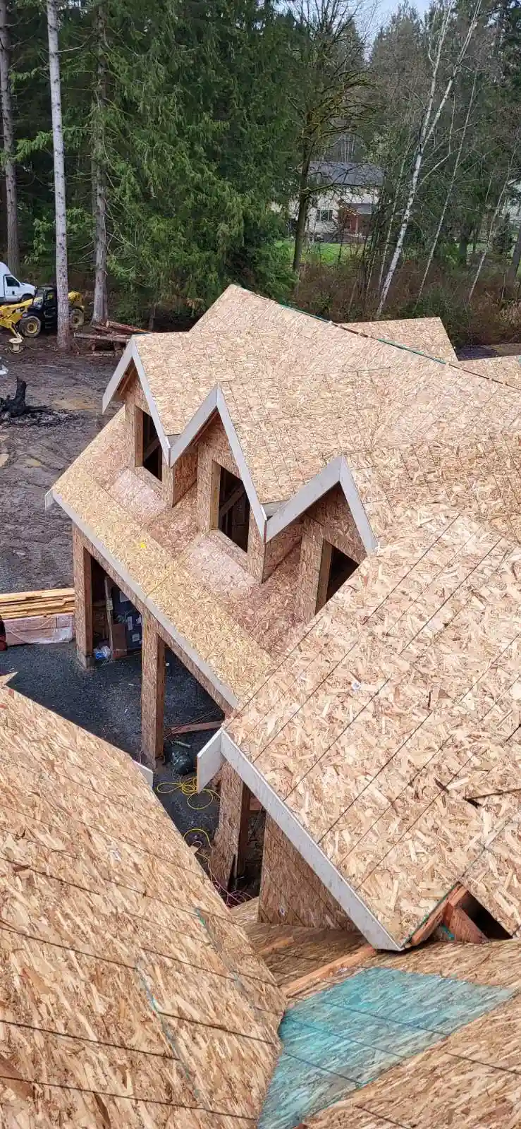 Commercial low-slope roofing work in the Seattle area