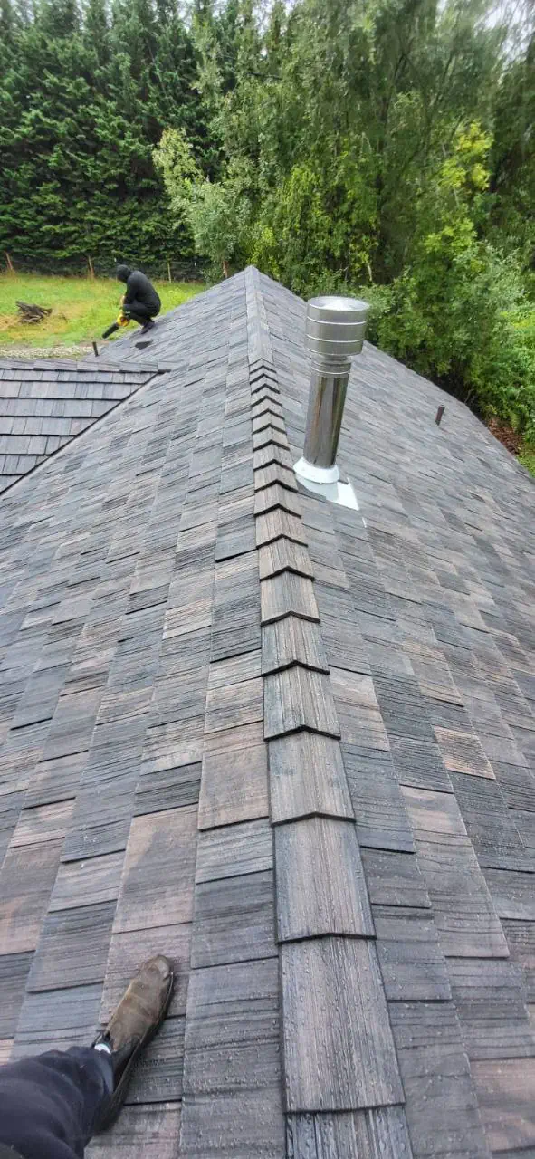 Presidential quality laminated shingles on a Western Washington roof