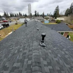 Residential roof project after repair planning in Kenmore