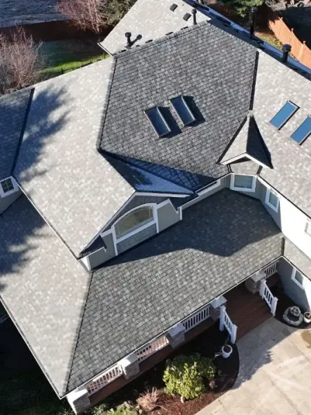 Local roofing project