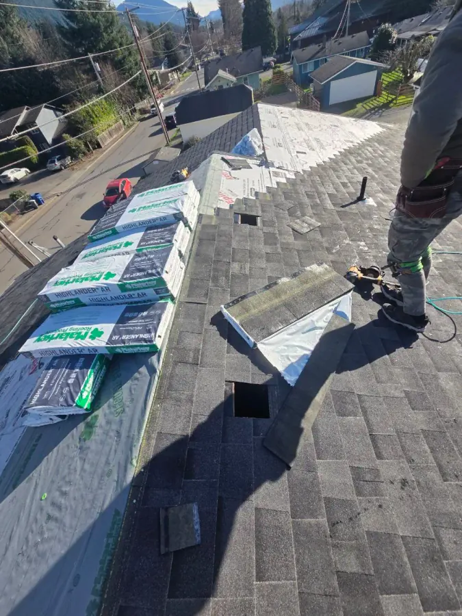 roofing near bothel late february winter 2026