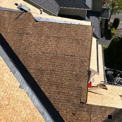 Sound deck ready for a new shingle roof installation